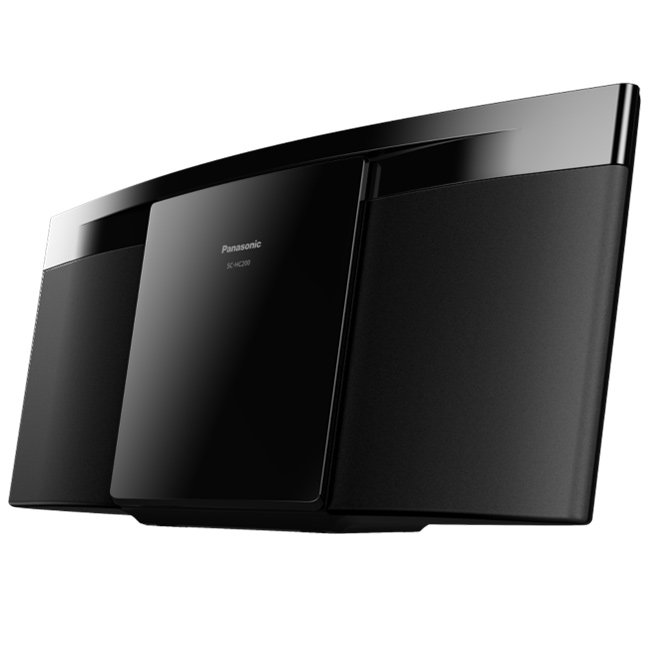 Музыкальный центр Panasonic SC-HC200EE-K черный купить,NaN
