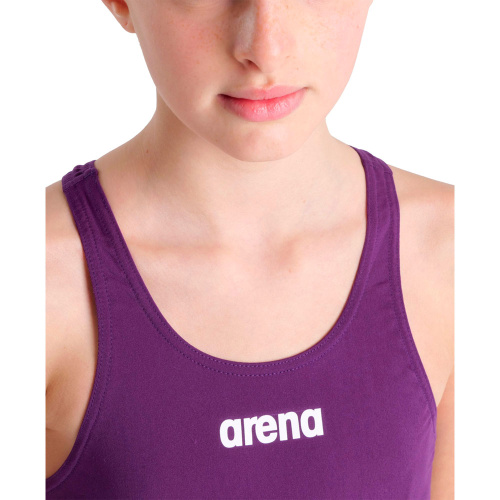 Купальник Arena Swim tech solid 004764 фиолетовый 10-11 купить,NaN