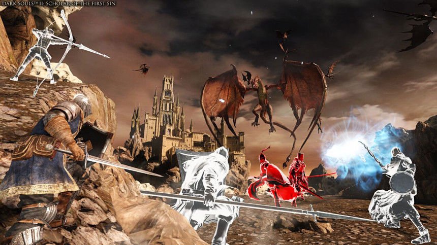 Игра для PS4 Dark Souls Trilogy купить,0