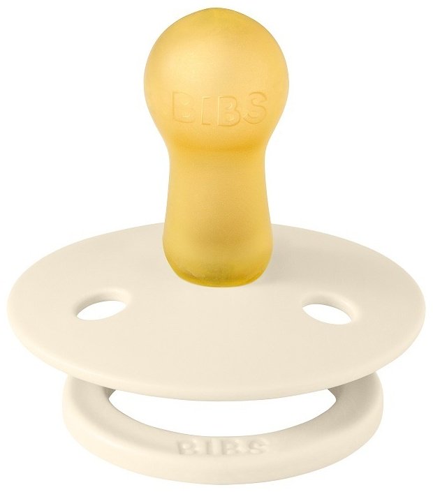 Набор пустышек BIBS Colour 4 шт. Ivory/Sand/Vanilla/Dark Oak 6+ месяцев, 4 шт, коричневый