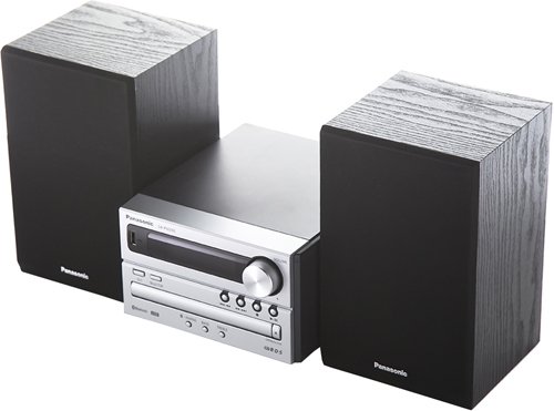 Музыкальный центр Panasonic SC-PM250EE-S серебристый купить,NaN