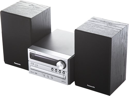 Музыкальный центр Panasonic SC-PM250EE-S серебристый купить,NaN