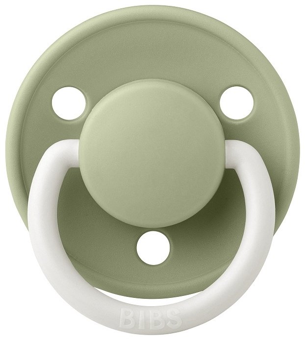 Пустышка BIBS De Lux Latex Sage Glow 6+ месяцев купить,NaN