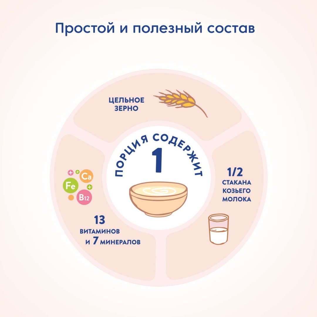 Детская каша Каша Овсяная на козьем молоке МамакО, 200 гр