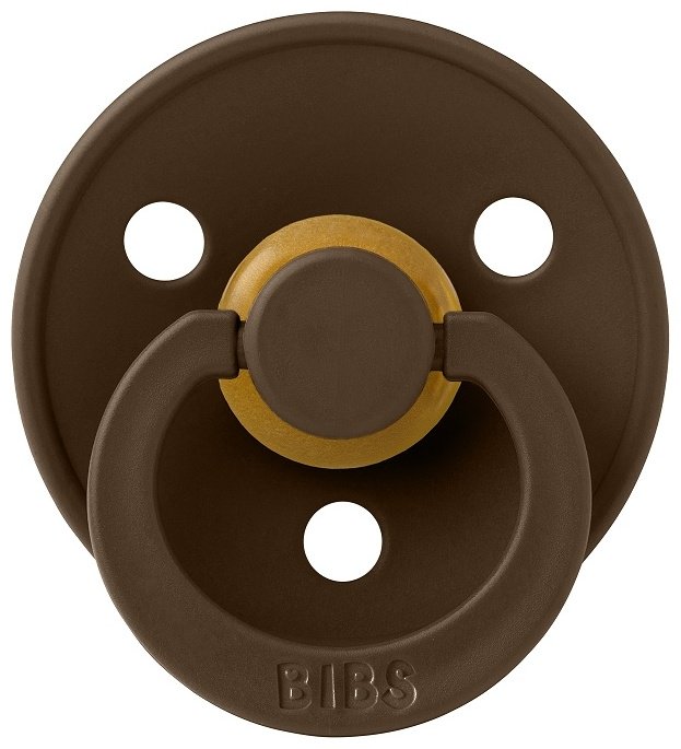 Пустышка латексная BIBS Colour Mocha 6+ месяцев, коричневый
