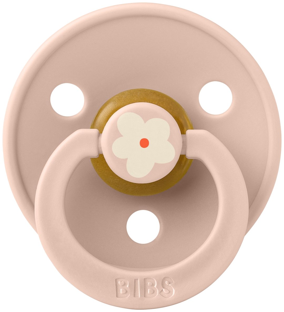 Пустышка BIBS Studio Colour Jasmine Blush 0+ месяцев, 1 шт, мультиколор