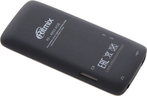 Плеер Ritmix RF-4950 4Gb черный купить,NaN
