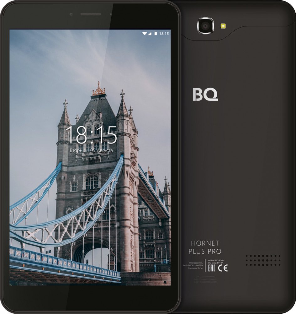 Планшет BQ 8068L Hornet Plus 16Gb Pro Black