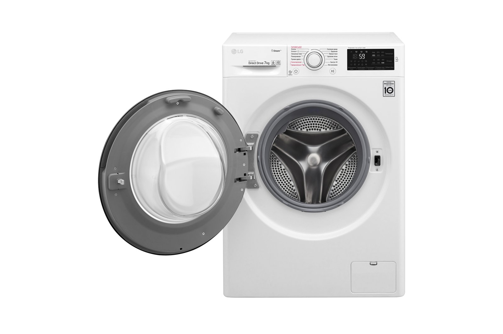 Стиральная машина LG F2M5HS6W белая купить,0