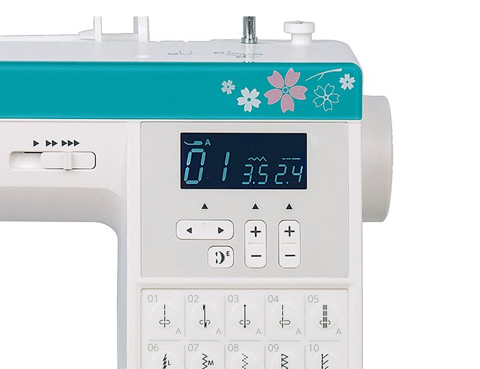 Швейная машина Janome HomeDecor 6180 бело-голубая - ForteMarket Швейная машина Janome HomeDecor 6180 бело-голубая купить,0