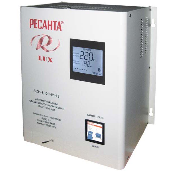 Стабилизатор Ресанта LUX АСН-8000/1-Ц 