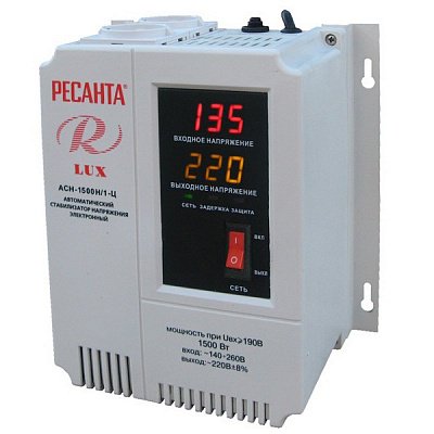 Стабилизатор Ресанта LUX АСН-1500/1-Ц 
