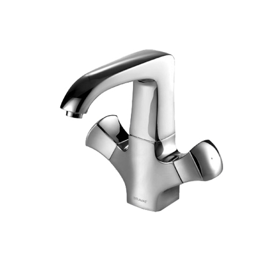 Смеситель Bravat F178112C Whirlpool серебристый