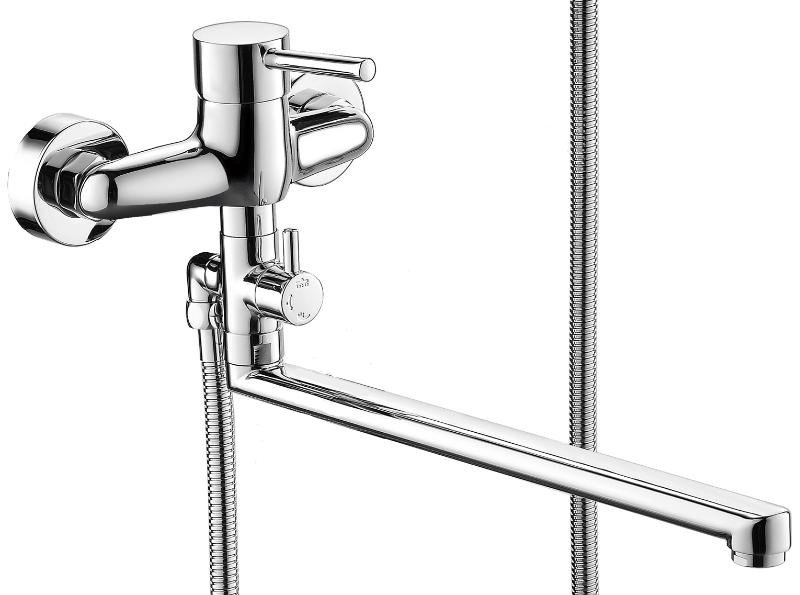 Смеситель Bravat Slim F6332366CP-01L-RUS хром купить,NaN