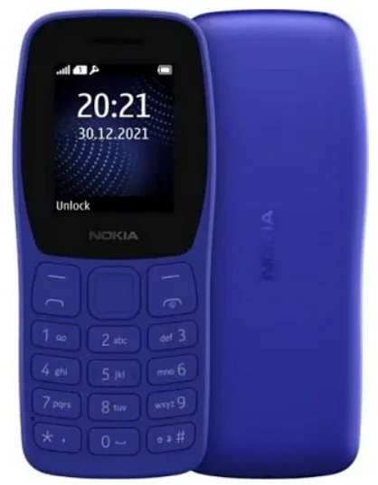 Мобильный телефон Nokia 105 DS 2022 11SIAL01A01 Blue 