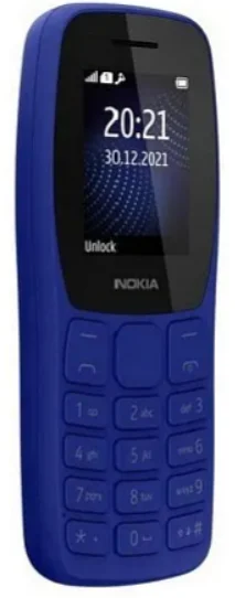 Мобильный телефон Nokia 105 DS 2022 11SIAL01A01 Blue 