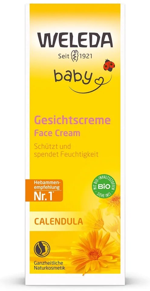 Weleda Детский крем для лица с календулой 50 мл