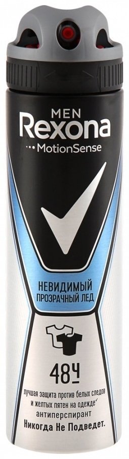 Rexona Невидимый прозрачный лед антиперспирант для мужчин 150 мл купить,NaN