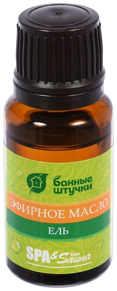 Банные штучки эфирное масло ель 15 мл купить,NaN