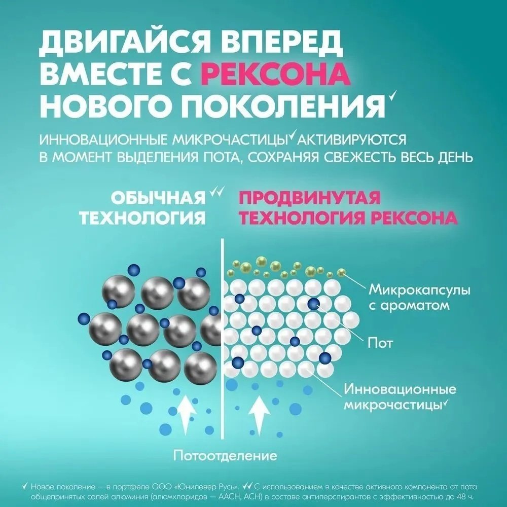 Rexona Легкость хлопка антиперспирант для женщин 150 мл