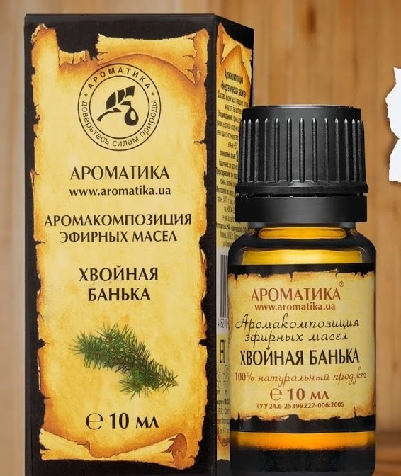 Aromatica смесь эфирных масел Хвойная банька 10 мл