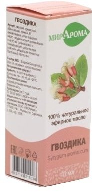 Мир Арома эфирное масло гвоздика 10 мл купить,NaN