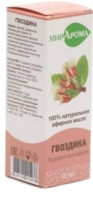 Мир Арома эфирное масло гвоздика 10 мл купить,NaN