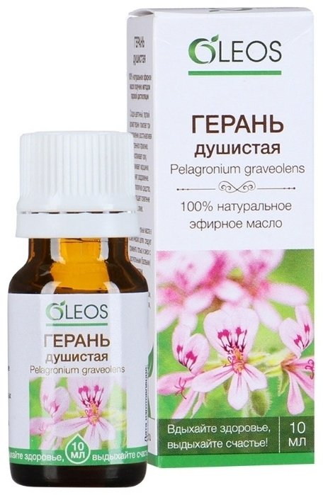 OLEOS эфирное масло герань душистая 10 мл купить,NaN
