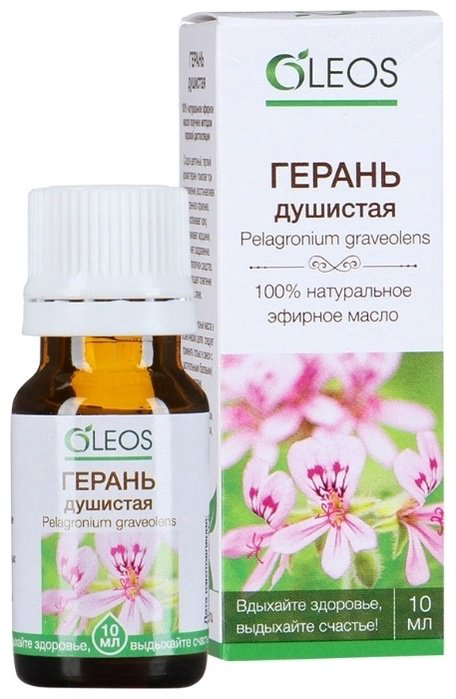 OLEOS эфирное масло герань душистая 10 мл купить,NaN