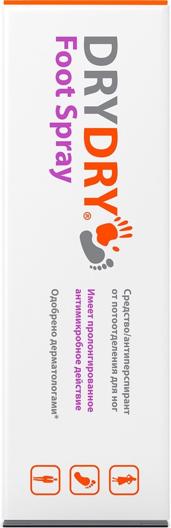 Dry Dry Foot Spray антиперспирант унисекс 100 мл