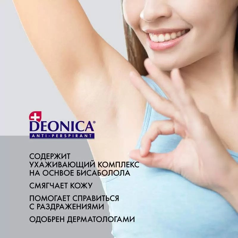 Deonica PRO-защита дезодорант-антиперспирант для женщин 200 мл