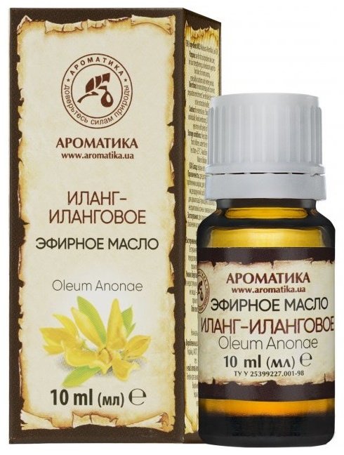 Ароматика эфирное масло иланг-иланг 10 мл
