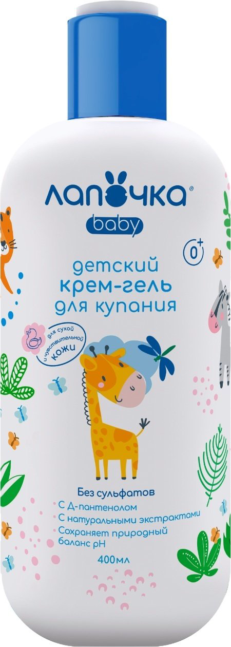 Лапочка крем-гель для купания 400 мл купить,NaN