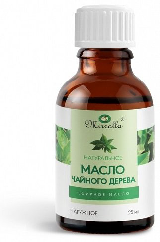 Mirrolla эфирное масло наружное чайное дерево 25 мл купить,NaN