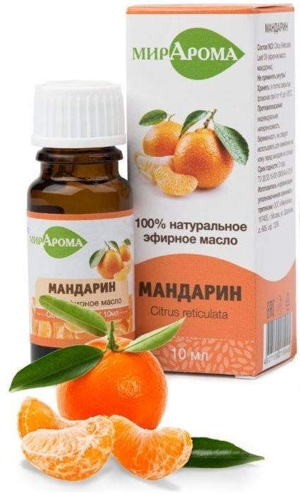 Мир Арома эфирное масло мандарин 10 мл купить,NaN