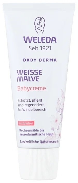 Weleda Крем для гиперчувствительной кожи в области пеленания с алтеем 50 мл