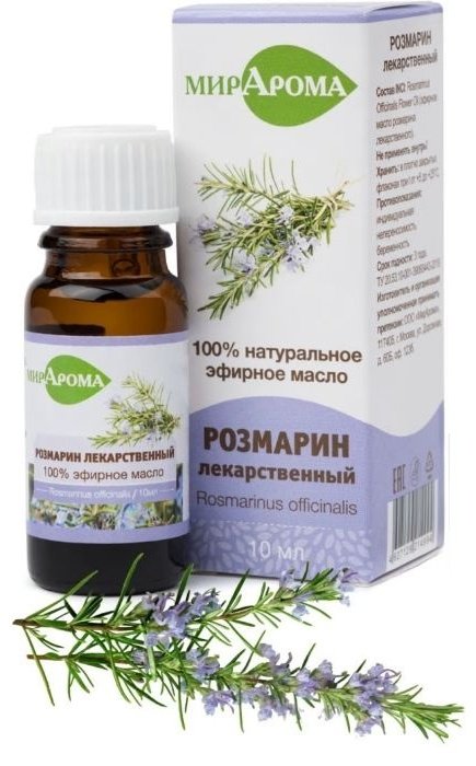 Мир Арома эфирное масло розмарин лекарственный 10 мл
