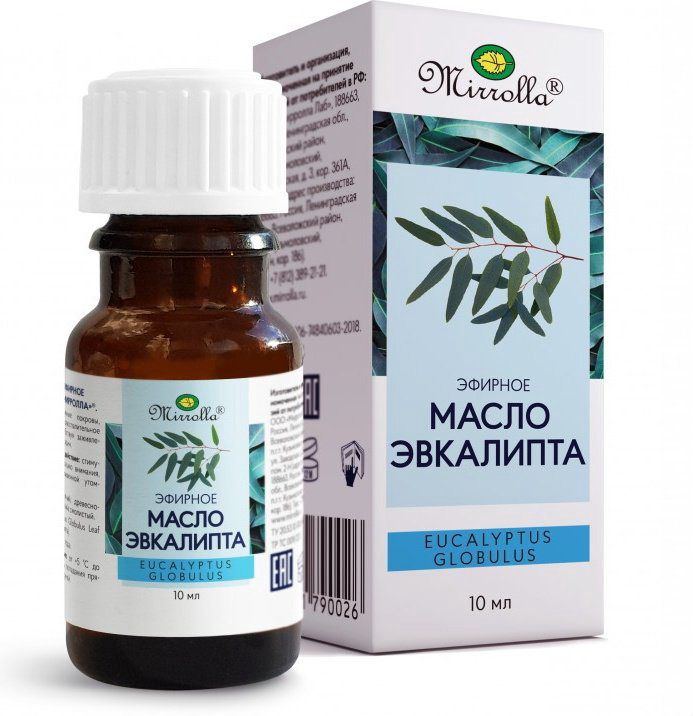 Mirrolla эфирное масло эвкалипт 10 мл купить,NaN