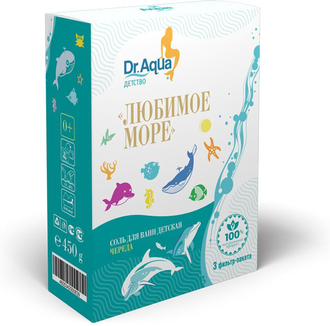 Соль для купания Dr.Aqua 450 мл купить,NaN