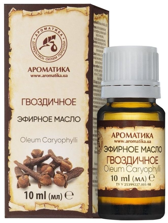 Ароматика эфирное масло гвоздика 10 мл купить,NaN