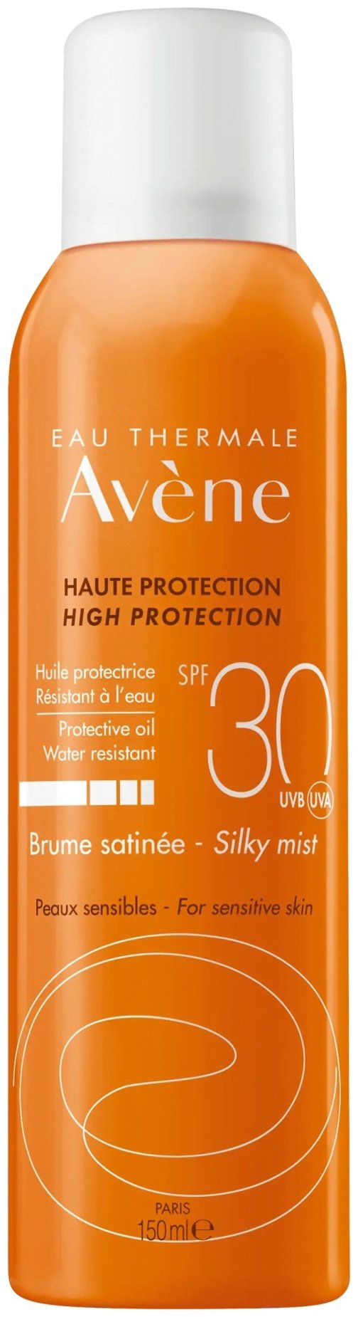 Avene SPF30 Невесомое солнцезащитное спрей солнцезащитный для тела 150 мл