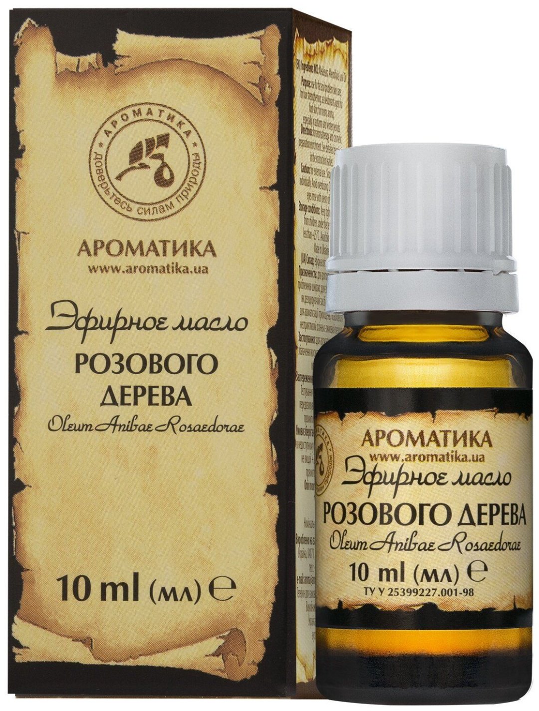 Ароматика эфирное масло розовое дерево 10 мл