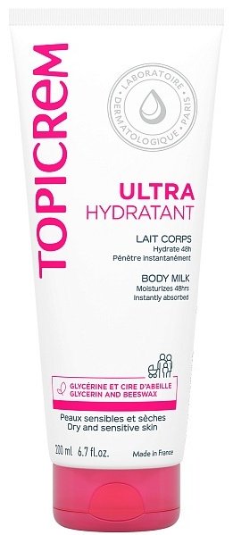 TOPICREM Ultra-Moisturizing молочко для тела 200 мл