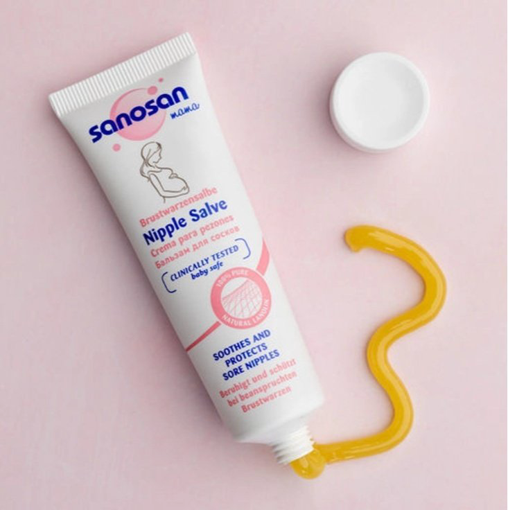 Sanosan Mama Nipple Salve бальзам для тела 30 мл купить,NaN