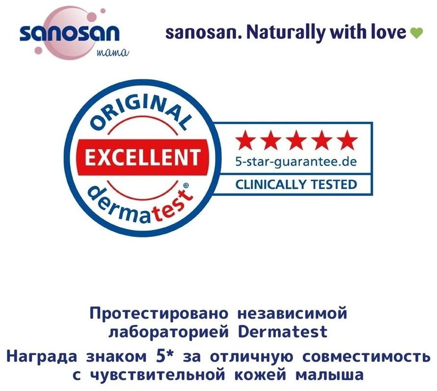 Sanosan Mama Nipple Salve бальзам для тела 30 мл купить,NaN