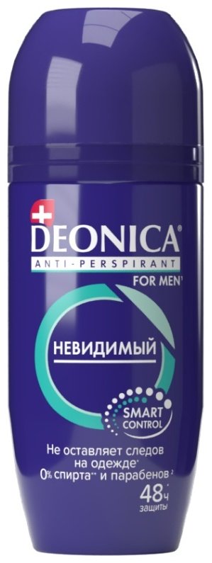 Deonica For Men Невидимый антиперспирант для мужчин 50 мл