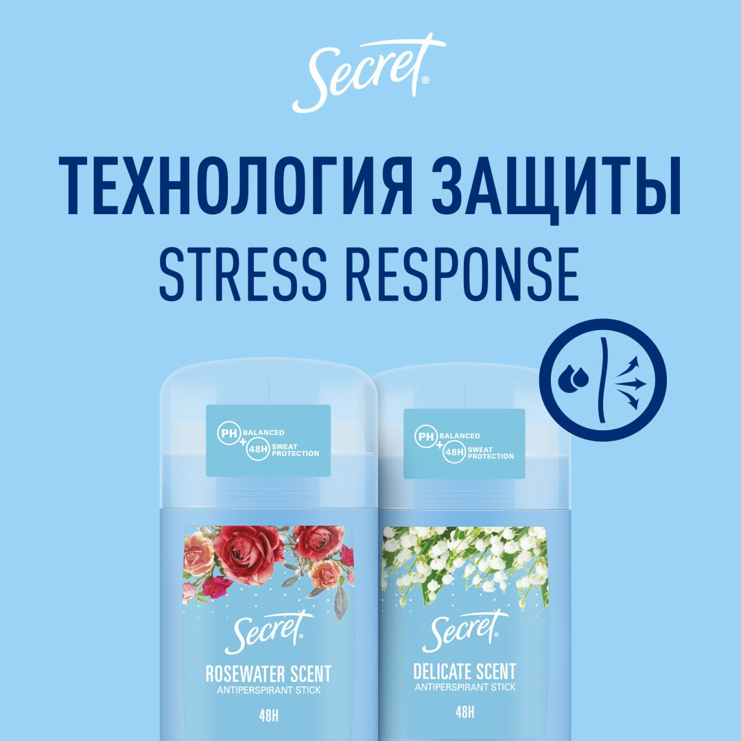 Secret Rosewater антиперспирант для женщин 40 мл купить,NaN