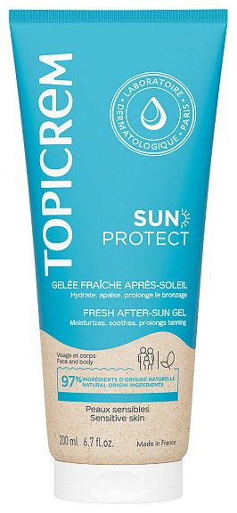 TOPICREM SUN Protect гель для тела 200 мл купить,NaN