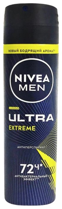 NIVEA Ultra Extreme антиперспирант для мужчин 150 мл купить,NaN