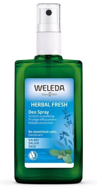 Weleda Herbal Fresh дезодорант унисекс 100 мл купить,NaN